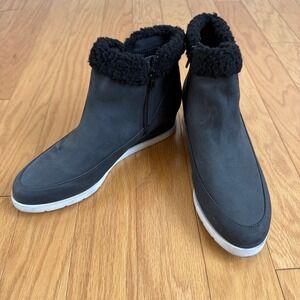 Style & Co Black Ankle Boots Size 9M‎